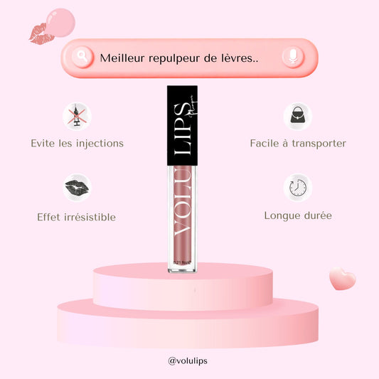 Le Repulpant de Lèvres instantané aux Résultats Visibles en 5 Minutes